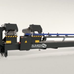Máquina de Corte ALUMINIO / PVC Dupla Cabeça Frontal
